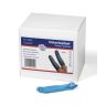Vingerling Bobbies, rubber blauw, 25st