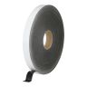 Kleefband dubbelzijdig zwart 0.8mm