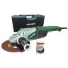 Haakse slijper 230mm G23MRUAW6Z 2500W, 6600 tpm, AHB, koffer en speciale onderlegmoer