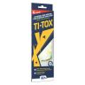 Vliegenval Ti-Tox transparant, 4 stickers