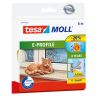 Tochtstrip e profiel rubber 9mmx6m