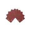 Schuurpapier 1/4 115x115 velcro