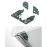 Frontbevestiging DYNAPRO SOFT-CLOSE