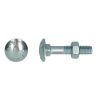 Houtbout met moer vz D603/555 4.8