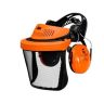 Gelaatsscherm G500 Gaas + Optime I Oranje