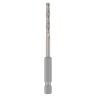 Spiraalboor Wood zeskantschacht 1/4" 4 x 43/88mm