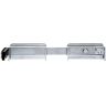 Grendel vr dubbele deur inox 327x60mm