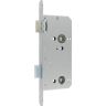 Toiletslot WC A1590, doorn 50mm, as 90 (96)mm, afgeronde voorplaat grijs gelakt, keerbaar