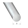 Profiel rond, alu brut, dia 4mm, 1m