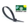 Kabelbinder zwart, 100st