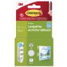 Fotolijststrips 17204WHI-4-FGN, wit, klein, 4 paar (8 strips)