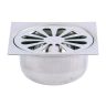 Klokrooster inox m/onderuitlaat