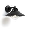 Wandlamp Cormorant 1x42W 230V Zwart