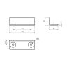 Sluitplaat zwee 35x12x10