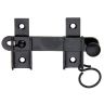 Slaggrendel Zwart 120x18x18x65mm
