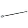 Draadspanner verzinkt, met moer M8x225
