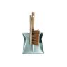 Vuilblik galva met handborstel Coco 40x22.5cm