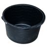 Mortelkuip rond PE 90L D66 H36 - zwart