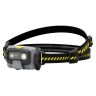 Hoofdlamp HF6R WORK oplaadbaar, 800 lumen, IP68, batterij vooraan, digitale focus