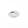 Rozet PZ inox rond 4mm