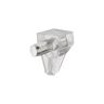 Bankdrager nylon transparant m.stift 5mm