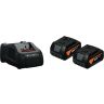 Starterset Fein GBA 18V 2x5.0Ah AS, Met lader GAL 1880 CV
