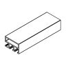 Vliegraam profiel alu groot 24.8x15.3