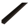 Hoekprofiel pvc Zwart