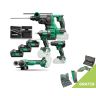 Combopack 18V Accu schroef-/boormachine DS18DE + Boorhamer SDS+ DH18D26DA + Slagschroevendr WH18DC