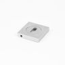 Rozet BB inox 316 vierkant 8mm