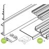 Looprailset COMBINO 65/80 FS 2500mm