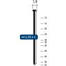 Nagel minibrads vz 15mm MBF 1835/1857