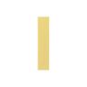 Beglazingsblok pvc 26x4x100mm geel, 100st