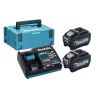 Starterset XGT 40V 2x5.0Ah, Met lader DC40RA
