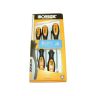 Schroevendraaier set pozidrive/plat (5st)