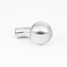 Deurknop doorzet dia 50mm inox