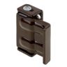 Venstergrendel automatisch 62mm bruin