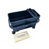 Tegel-was-set met rollen 24L + spanen