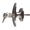 Garagekruk t, zichtbare bevestiging, stift.cil, 2sl. 100mm
