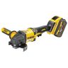 Haakse slijper 125mm Dewalt DCG418X2-QW 54V, 9000 tpm, 2x9.0Ah accu en snellader