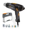Heteluchtpistool set Steinel HM 2120 E 2200W 80°C-630°C, Verschillende standen
