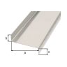 Plaat-Z glad alu blank