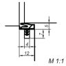 Dichting AC6363ACSFH zwart brandvertragend