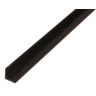 Hoekprofiel pvc Zwart
