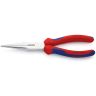 Tang Knipex radio 2615 200mm platspits chroom