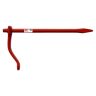 Klemhaak rood 250mm