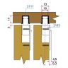 Rail boven 2111 alu F1 met opdek