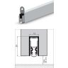 Tochtafsluiter 4782 Soundproof 15x30mm