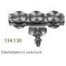 Rol driedubbel vaste bout r130