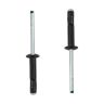 Blindklinknagel PLIA al/st zwart